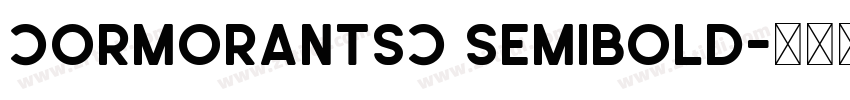 CormorantSC SemiBold字体转换